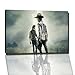 Produktbild the walking dead Bild auf Leinwand -- 120x80 cm fertig gerahmte Kunstdruckbilder als Wandbild - Billiger als Ölbild oder Gemälde - KEIN Poster oder Plakat