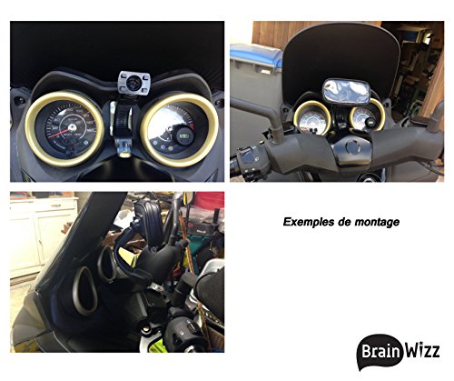 Soporte BrainWizz Motocicleta moto ciclomotor brazo articulado con el caso del iPhone 6 6S a prueba de agua y smartphones tama o equivalente 135mm x 65mm reviews Soporte BrainWizz Motocicleta moto ciclomotor brazo articulado con el caso del iPhone 6 6S a prueba de agua y smartphones tama o equivalente 135mm x 65mm