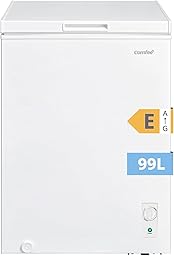 Comfee' RCC102WH2EU(E) Congelador Arcón Independiente 99L, Convertible a Congelador/Refrigerador, Inverter, Clasificación de 4 Estrellas, Apto para Garajes, Blanco