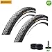 Produktbild 2 x Continental Country Ride Fahrradreifen Reflex + 2 Schläuche AV 42-622
