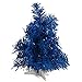 Produktbild HAB & GUT -XM091- künstlicher Weihnachtsbaum/Farbiger Tannenbaum BLAU - Höhe 30 cm
