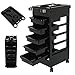 MultiWare Salon Hairdresser Barber Beauty Storage Trolley Hair Drawers Colouring Cart Spa