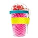 Produktbild ASOBU Chill Yo 2 Go Einfrieren Joghurt Topf/Container mit Löffel (390ml), Pink, 11 x 10 x 18 cm