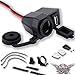 Price comparison product image 12V 24V USB CAR MOTORCYCLE KFZ QUAD CIGARETTE LIGHTER SOCKET LADEGRAET ADAPTER