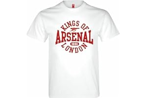Arsenal FC Kings of London T Shirt - Authentic UK Merch