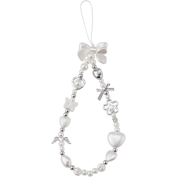 VELVET CAVIAR Phone Charm - Pink Bow: Cell Phone Accessories, Wristlet Charm
