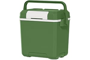 BKAZWE Mini glacière, Petite glacière Rigide isolée, Petite Portable avec poignées, Robuste et performante, glacières Mobile de sécurité Alimentaire pour Pique-Nique à la Plage, Camping