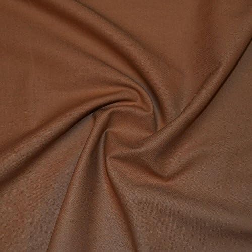 Camel Craft Cotton Plain Fabric
