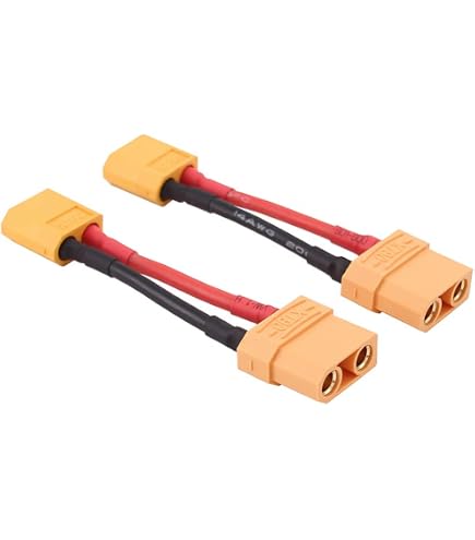 OliRC 4 pièces XT60 XT-60 à EC3 Style mâle Femelle Adaptateur connecteur (C156-4 OliRC 4 pièces XT60 XT-60 à EC3 Style mâle Femelle Adaptateur connecteur (C156-4