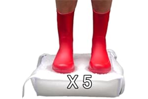 Speedwellstar 5 x Sacchetti di barriera Contro Le inondazioni attivati dall'acqua, Grandi, Senza Sabbia, assorbenti, Design Compatto, 40 x 36 x 15 cm, 2000 ml