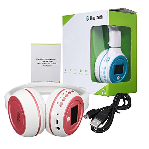 Bluetooth Headset, ELEGIANT Wiederaufladbare 4in1 Bluetooth Wireless Kopfhörer 3.0 Stereo Faltbarer Headset Ohrhörer Hohe Qualität On Ear Kopfhörer Freisprechfunktion mit Mic/ FM Radio/ TF SD Slot/ 3,5mm Audio Eingang Kompatibel mit Handys iPhone 6 6plus iPad Samsung Laptops Tablets Smartphones und andere Bluetooth Geräte (Größe: 180mmX164mmX80mm) Bluetooth Headset, ELEGIANT Wiederaufladbare 4in1 Bluetooth Wireless Kopfhörer 3.0 Stereo Faltbarer Headset Ohrhörer Hohe Qualität On Ear Kopfhörer Freisprechfunktion mit Mic/ FM Radio/ TF SD Slot/ 3,5mm Audio Eingang Kompatibel mit Handys iPhone 6 6plus iPad Samsung Laptops Tablets Smartphones und andere Bluetooth Geräte (Größe: 180mmX164mmX80mm)