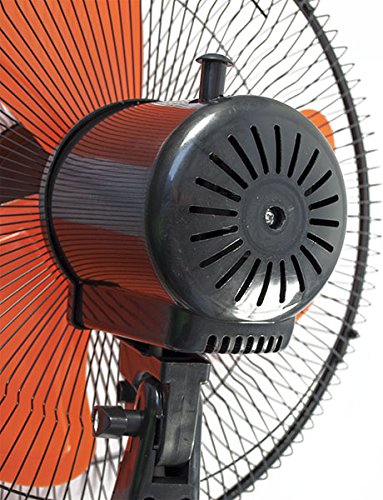 2 STÜCK Standventilator 40 Watt Ventilator Klima Lüfter Klimagerät Windmaschine NEU - 5