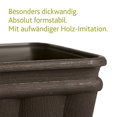 Emsa 959102400 Blumenkasten 100 cm braun BALCONE - 4