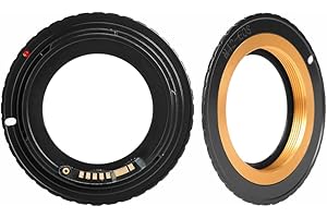 EppoBrand M42 Objektive zu EOS EF/EF-s Adapter für Canon Kameras mit AF bestätigen (Mit 3.0 AF bestätigen chip)