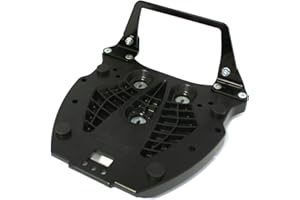 Adapter Plate for Alu-Rack Sw-Motech for Hepco und Becker. Black