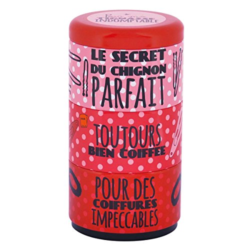 Derrière la Porte Dose für Haarschmuck Boite à Accessoires Cheveux Tignasse