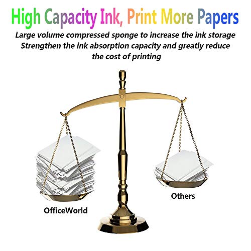 OfficeWorld Reemplazo para HP 934XL 935XL Cartuchos de tinta con las ltimas fichas Alta Capacidad para HP Officejet Pro 6830 6820 6230 6812 6815 6835 Impresora 1 Negro 1 Cian 1 Magenta 1 Amarillo reviews OfficeWorld Reemplazo para HP 934XL 935XL Cartuchos de tinta con las ltimas fichas Alta Capacidad para HP Officejet Pro 6830 6820 6230 6812 6815 6835 Impresora 1 Negro 1 Cian 1 Magenta 1 Amarillo