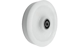 ZSCALE ZAB-S C150/18LL/15 Profil- Kunststoffrolle mit Kugellager für Seil Polyamid Ø71-Ø200 Rollen (C150/18LL/15)