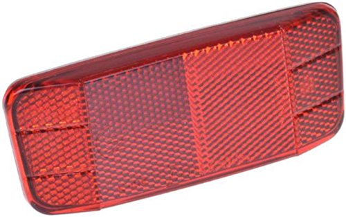 Gravidus Fahrrad-Heckreflektor für Gepäckträger, rot
