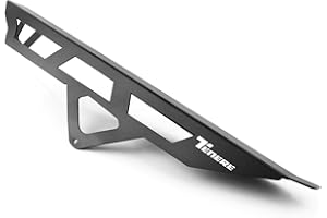 ZeNaha Accessori for moto Coperchio di Protezione for paracatena Compatibile con Yamaha Tenere 700 2019-2021 (Color : Black Tenere, Size : A)