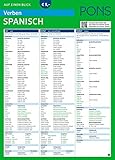 Image de PONS Verben auf einen Blick Spanisch (PONS Auf einen Blick)