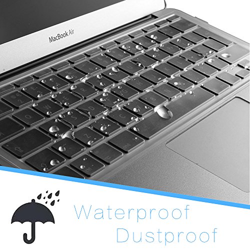 Colel Premium Ultra Dünn Transparent Tastatur Schutzfolie Cover Haut für Apple Old Macbook Pro 13-inch 13″ with Retina Display A1425/1502 (EU/UK-Layout) - 2