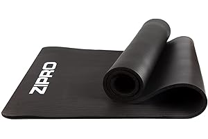 ‎ZIPRO ZIPRO Mata do jogi, mata gimnastyczna do różnych aktywności i ćwiczeń, antypoślizgowa, miękka, składana, elastyczna, trwała, łatwa w pielęgnacji, do pilatesu