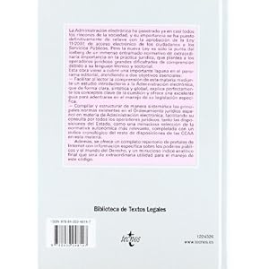 Legislacion de administracion electronica y de proteccion de datos/ eGovernment Legislation and Data Protectio