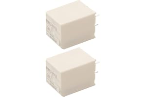 eMagTech 2 Pièces Relais de Puissance 4 Broches Relais de Puissance Cc PB134012 Mini Relais Compatible avec Miele EZL 517A ELP-266 ELP-265 ELP-270