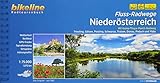 Fluss-Radwege Niederösterreich: Mit Kamp-Thaya-March-Radweg & Triesting, Gölsen, Piesting, Schwarza, Traisen, Donau, Pielach und Ybbs (Bikeline Radtourenbücher) by Esterbauer Verlag