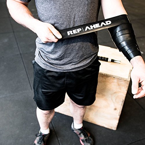 REP AHEAD FLOSSBAND (FÜR ATHLETEN) – Kompressionsband für Flossing und Muskelkompression speziell für Sportler und Athleten (208cm x 5cm x 1,5 mm) - 5