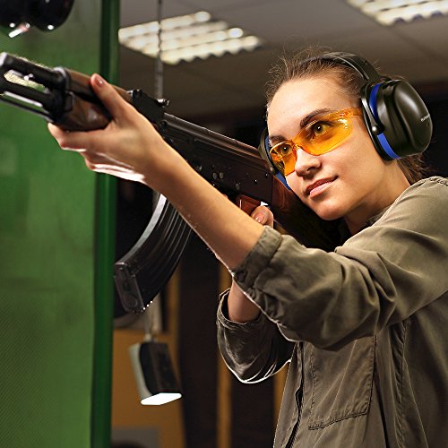 Ohrenschützer, AVANTEK Sicherheits Kapselgehörschützer für Schießsport, Schlafen und Jagen, Verstellbarer Kopfbügel- und Scharfschuss-Ohrschutz, Geeignet für Erwachsene und Kinder - 6