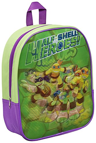 Preisvergleich Produktbild Kinder Rucksack - Ninja Turtles - Heroes - grün - Kinderrucksack - mit 1 Hauptfach