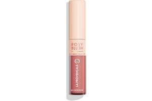 La Provençale Bio - Rosy Blush - Blush Liquide Hydratant Longue Tenue - Enrichi en Vitamine E - Teint Frais & Lumineux - Teinte : Crush Rosé (01)