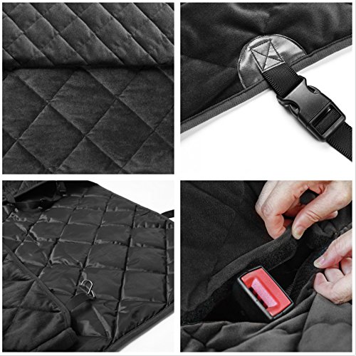 Fypo-Dog-Car-Seat-Covers-Protector-Waterproof-Fabric-Rear-Back-Seat-Boot-Liner-Mat-Machine-Washable-Durable-Soft-Padded-Blanket-Non-slip-Pet-Travel-Dog-Hammock-for-Cars-Vehicles-Trucks-SUV-Extra-Large
