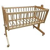 Babywiege Kinderbett Babybett Stubenwagen Beistellbett + 9 tlg. Zubehör - 7