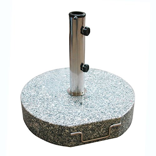 DEMA Sonnenschirmständer rund Ø 45 Granit grau 40 kg - 6