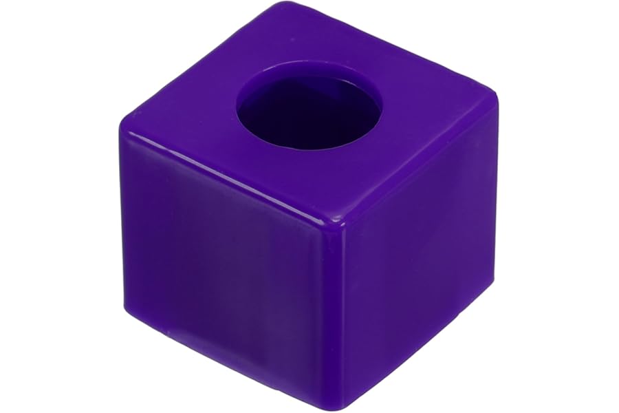 Pool Chalk Holder, Billiard Chalk Storage Holder Portable Cue Chalk Holder Billiards Pool Table Accessory for Billiard Chalk, Purple