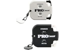 Tyouki Golf Score Counter 2 Pack Mini Golf Shot Counter Handheld scorer,2 Player Stroke Counter Portable Golf Game Scorekeeper One button reset,For Golf Game Scorekeeper