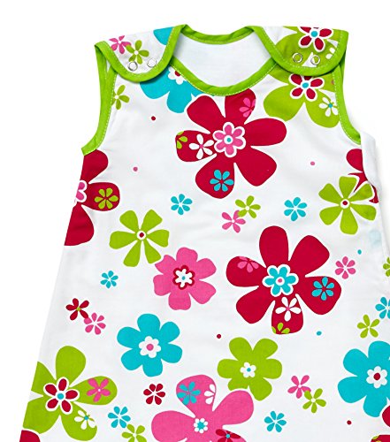 Baby Sleeping Bag, Flower Power, 6-18 months, 2.5 Tog