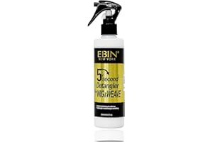 EBIN NEW YORK Démêlant 5 secondes pour perruque 8,5 oz / 250 ml