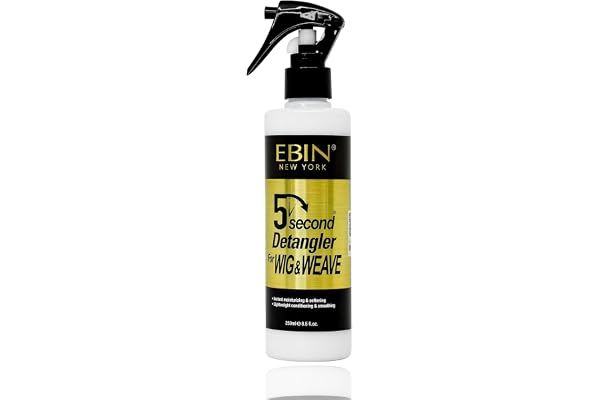 EBIN NEW YORK Démêlant 5 secondes pour perruque 8,5 oz / 250 ml