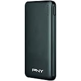PNY Slim 5000 mAh PowerPack Universal Portable Rechargeable Battery Charger for Smartphone - Black