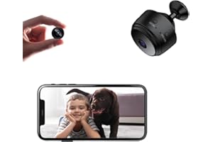 GÉNÉRIQUE Caméra Espion WiFi 1080P -sans Fil avec EnregistrementMicro Cachée Camera Espion a Distance Discrete Enregistreur Spy Cam Invisible Detecteur Mouvement Caméra de Surveillance et Alarme par App