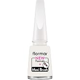 Flormar Klasik Parlak Bitişli Y&uuml;ksek Pigmentli Oje - Nail Enamel- 319 Whıte Dance New- 8682536035880