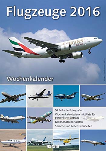 Wochenkalender - Flugzeuge 2016