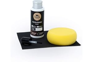 SOFOLK DEPUIS 1989 SOFOLK - Kit di ritocco per Pittura Pelle/Ecopelle – Manutenzione per Sedile e Volante di Auto, Divano, Scarpe (RAL 6009)