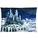 Produktbild Wamnu Castle on Clouds Art Custom Zippered Pillow Cases Soft and Confortable 20"x 30" (Twin Sides)