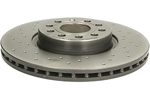 Jeu de 2 disques de frein BREMBO Set09.9772.1X Essieu avant poinçonné/ventil 312 mm