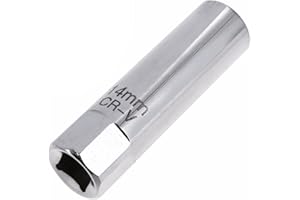 BASTOUR Clé à Bougies, Douille de Bougie 14mm, Douille à Bougie 3/8", Douille de Bougie D'Allumage, Douille Spéciale pour Bougies, Clé à Bougie Douilles Compatible avec BMW, Mini, Nissan, Mercedes